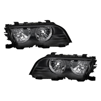 Pacific Best® - Driver and Passenger Side Replacement Headlight Set (Standard Line)