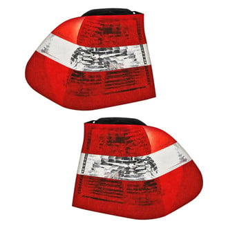 Pacific Best® - Driver and Passenger Side Outer Replacement Tail Lights (Standard Line)