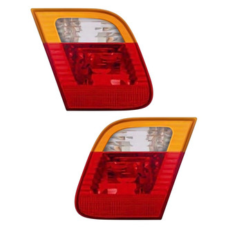 Pacific Best® - Driver and Passenger Side Inner Replacement Tail Lights (Standard Line)
