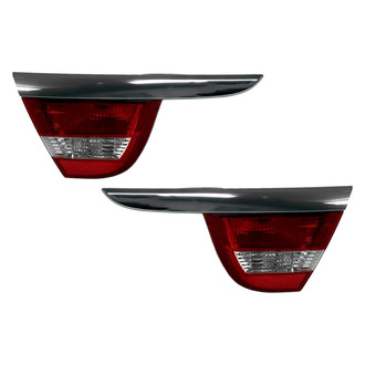 Pacific Best® - Driver and Passenger Side Inner Replacement Tail Lights (Standard Line)