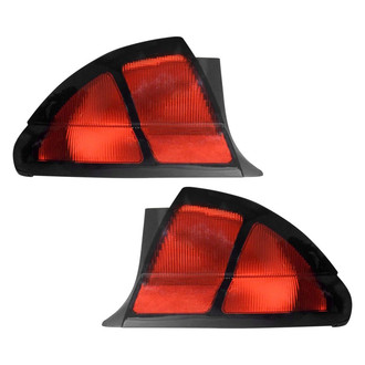 Pacific Best® - Driver and Passenger Side Replacement Tail Lights (Standard Line)