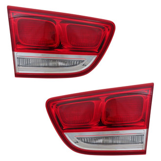 Pacific Best® - Driver and Passenger Side Inner Replacement Tail Lights (Standard Line)