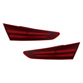 Pacific Best® - Driver and Passenger Side Inner Replacement Tail Lights (CAPA Certified)