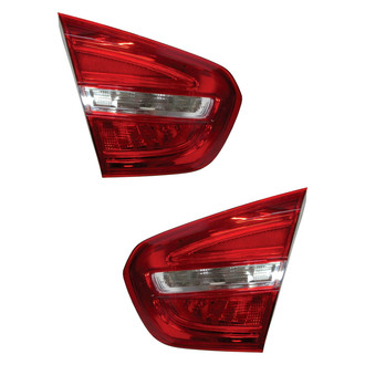 Pacific Best® - Driver and Passenger Side Inner Replacement Tail Lights (CAPA Certified)