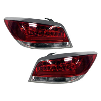 Pacific Best® - Driver and Passenger Side Replacement Tail Lights (Standard Line)