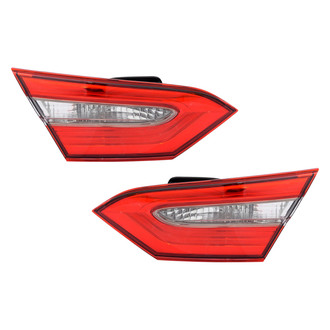 Pacific Best® - Driver and Passenger Side Inner Replacement Tail Lights (CAPA Certified)