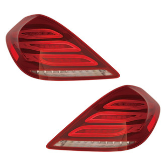 Pacific Best® - Driver and Passenger Side Replacement Tail Lights (Standard Line)