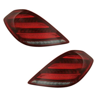 Pacific Best® - Driver and Passenger Side Replacement Tail Lights (CAPA Certified)