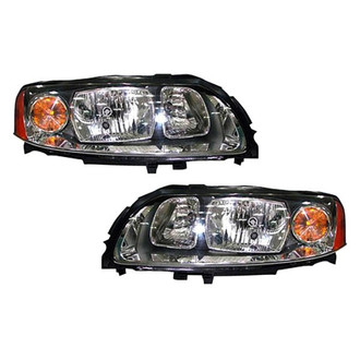 Pacific Best® - Driver and Passenger Side Replacement Headlight Set (CAPA Certified)