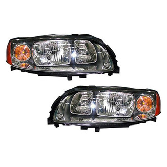 Pacific Best® - Driver and Passenger Side Replacement Headlight Set (CAPA Certified)