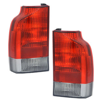 Pacific Best® - Driver and Passenger Side Lower Replacement Tail Lights (Standard Line)