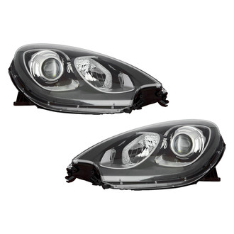 Pacific Best® - Driver and Passenger Side Replacement Headlight Set (Standard Line)