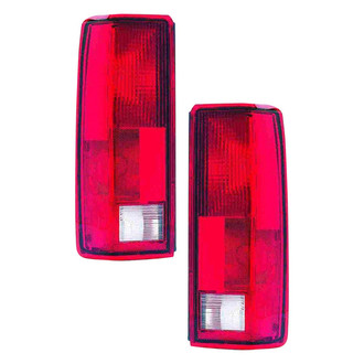 Pacific Best® - Driver and Passenger Side Replacement Tail Lights (Standard Line)