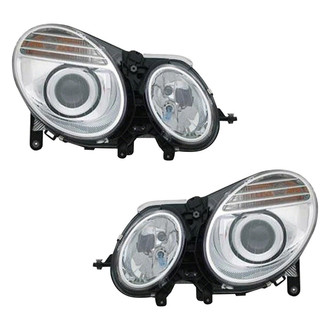 Pacific Best® - Driver and Passenger Side Replacement Headlight Set (CAPA Certified)