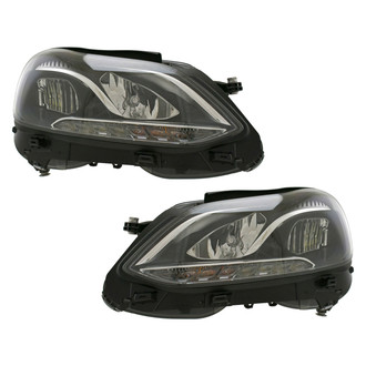 Pacific Best® - Driver and Passenger Side Replacement Headlight Set (Standard Line)