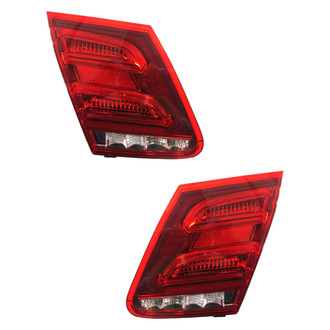 Pacific Best® - Driver and Passenger Side Inner Replacement Tail Lights (CAPA Certified)