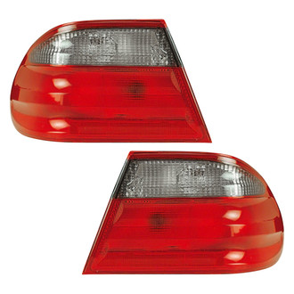 Pacific Best® - Driver and Passenger Side Outer Replacement Tail Lights (Standard Line)