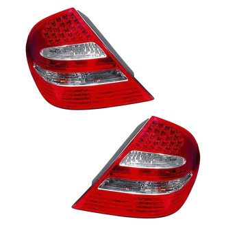 Pacific Best® - Driver and Passenger Side Replacement Tail Lights (Standard Line)