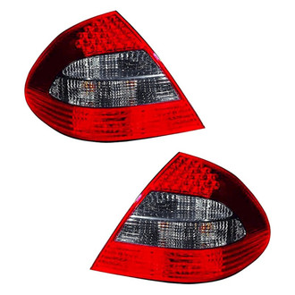 Pacific Best® - Driver and Passenger Side Replacement Tail Lights (Standard Line)