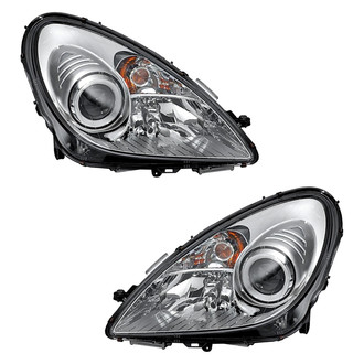 Pacific Best® - Driver and Passenger Side Replacement Headlight Set (Standard Line)