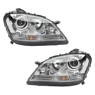Pacific Best® - Driver and Passenger Side Replacement Headlight Set (Standard Line)