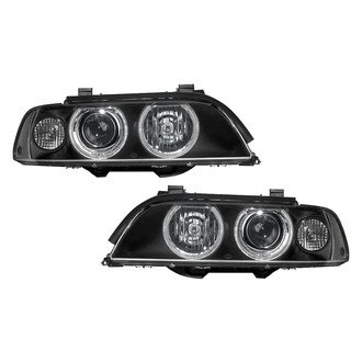Pacific Best® - Driver and Passenger Side Replacement Headlight Set (Standard Line)