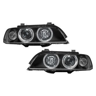 Pacific Best® - Driver and Passenger Side Replacement Headlight Set (Standard Line)