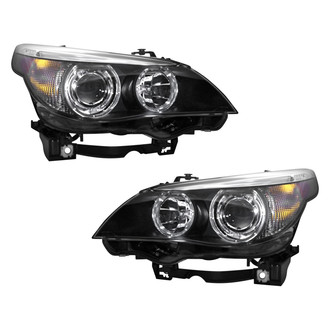 Pacific Best® - Driver and Passenger Side Replacement Headlight Set Lens and Housing (Standard Line)