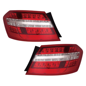 Pacific Best® - Driver and Passenger Side Outer Replacement Tail Lights (Standard Line)
