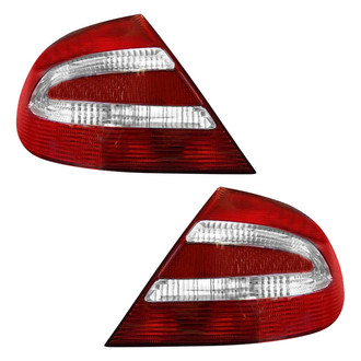Pacific Best® - Driver and Passenger Side Replacement Tail Lights (Standard Line)
