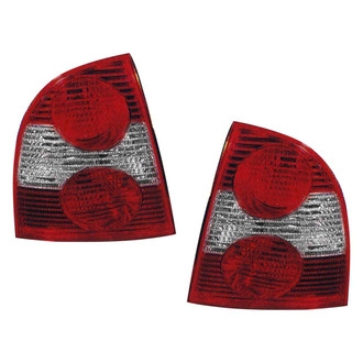Pacific Best® - Driver and Passenger Side Replacement Tail Lights (Standard Line)