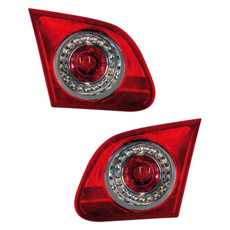 Pacific Best® - Driver and Passenger Side Inner Replacement Tail Lights (Standard Line)