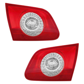 Pacific Best® - Driver and Passenger Side Inner Replacement Tail Lights (Standard Line)