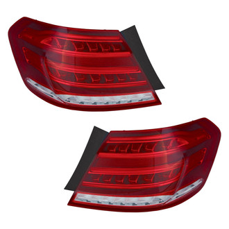 Pacific Best® - Driver and Passenger Side Outer Replacement Tail Lights (CAPA Certified)