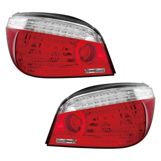 Pacific Best® - Driver and Passenger Side Replacement Tail Lights (CAPA Certified)