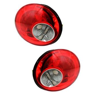 Pacific Best® - Driver and Passenger Side Replacement Tail Lights (CAPA Certified)