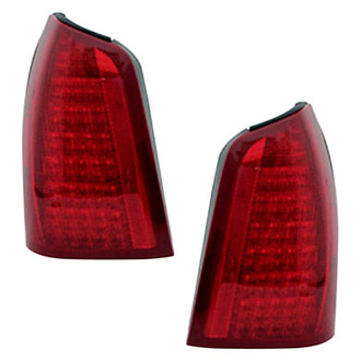 Pacific Best® - Driver and Passenger Side Replacement Tail Lights (Standard Line)