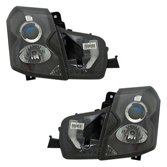 Pacific Best® - Driver and Passenger Side Replacement Headlight Set (Standard Line)