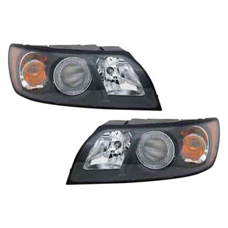Pacific Best® - Driver and Passenger Side Replacement Headlight Set (Standard Line)