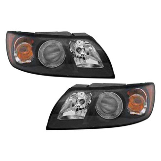 Pacific Best® - Driver and Passenger Side Replacement Headlight Set (CAPA Certified)