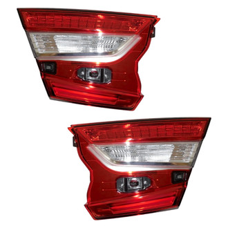 Pacific Best® - Driver and Passenger Side Inner Replacement Tail Lights (Standard Line)