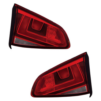 Pacific Best® - Driver and Passenger Side Inner Replacement Tail Lights (Standard Line)