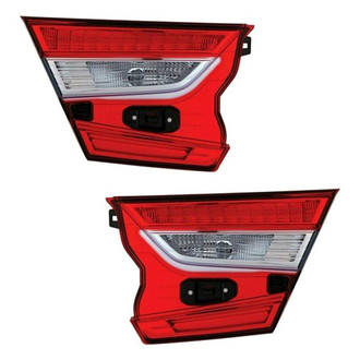 Pacific Best® - Driver and Passenger Side Inner Replacement Tail Lights (CAPA Certified)
