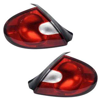 Pacific Best® - Driver and Passenger Side Replacement Tail Lights (Standard Line)