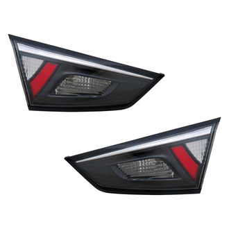 Pacific Best® - Driver and Passenger Side Inner Replacement Tail Lights (Standard Line)
