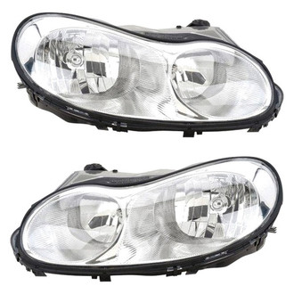 Pacific Best® - Driver and Passenger Side Outer Replacement Tail Lights (CAPA Certified)