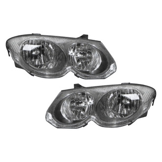 Pacific Best® - Driver and Passenger Side Replacement Headlight Set (Standard Line)