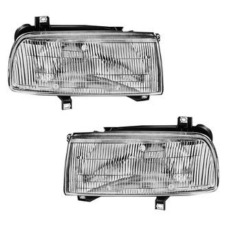 Pacific Best® - Driver and Passenger Side Replacement Headlight Set (Standard Line)