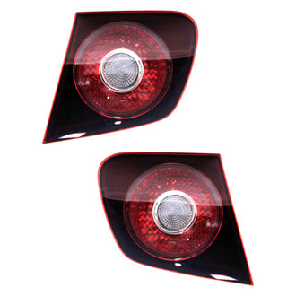 Pacific Best® - Driver and Passenger Side Inner Replacement Tail Lights (Standard Line)