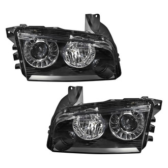 Pacific Best® - Driver and Passenger Side Replacement Headlight Set (Standard Line)